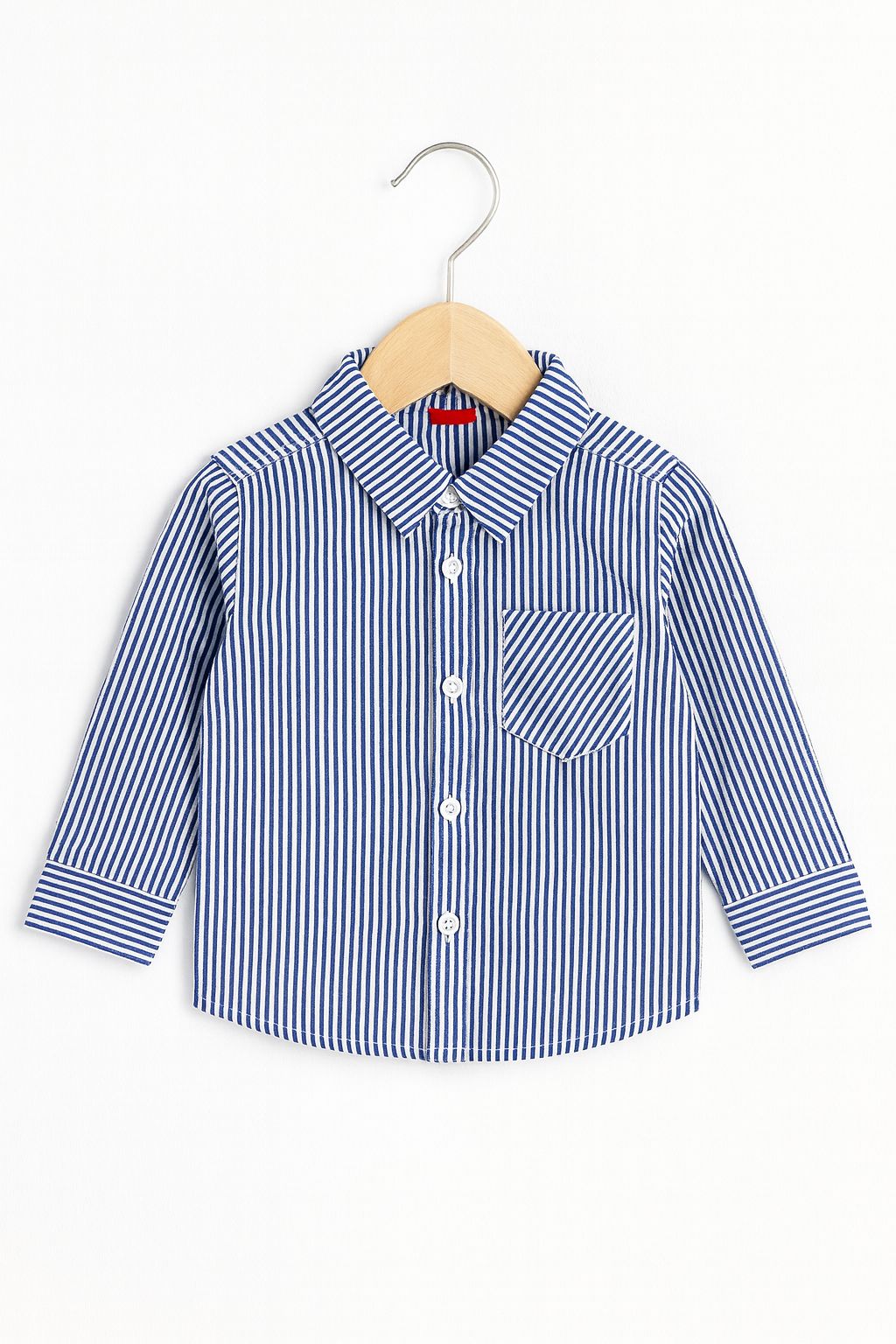 Casual blue lining shirt for boys