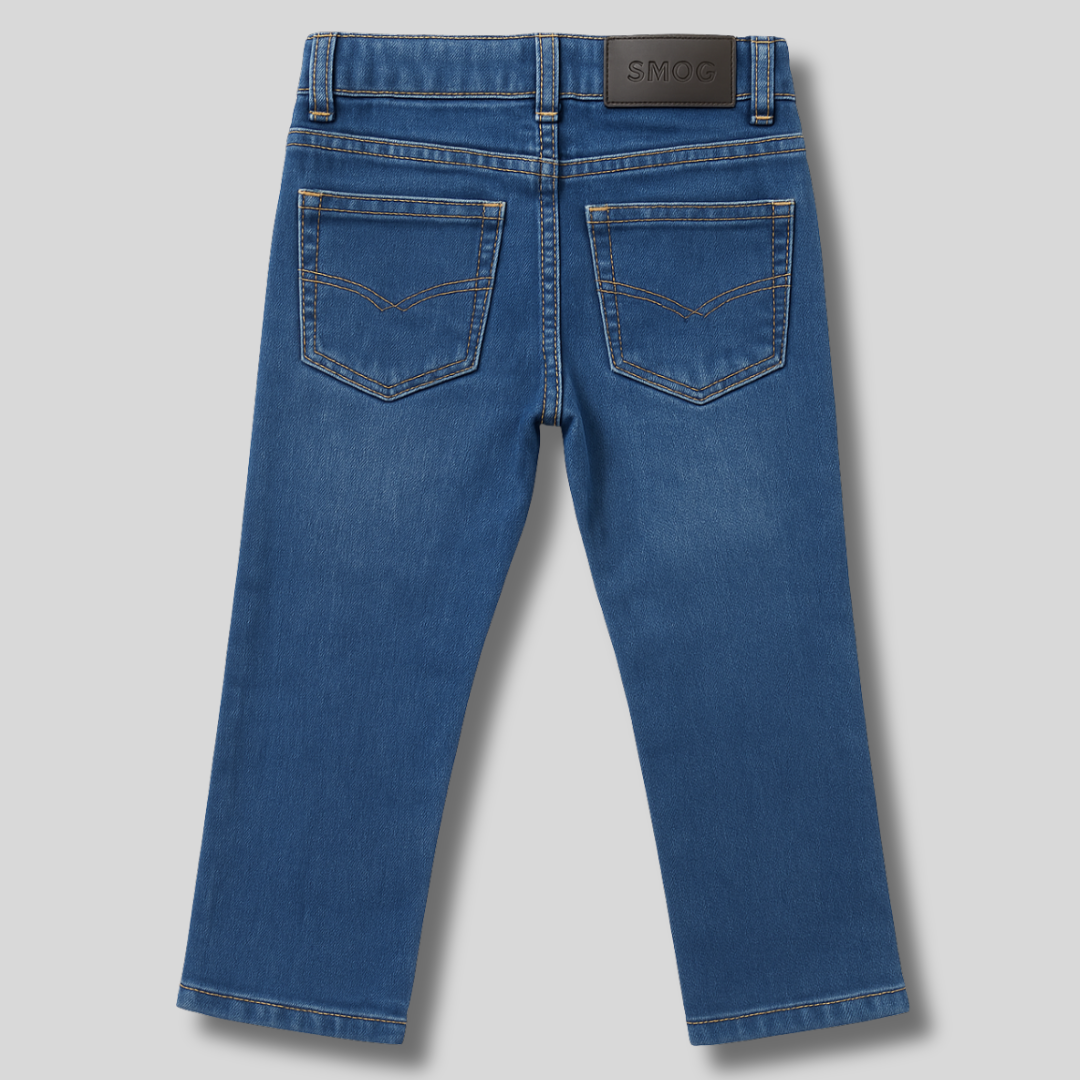 Mid Blue Denim Jeans