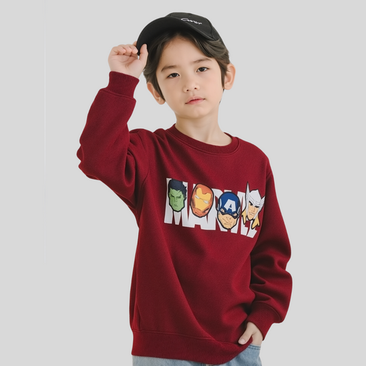 Red Marvel Sweatshirt